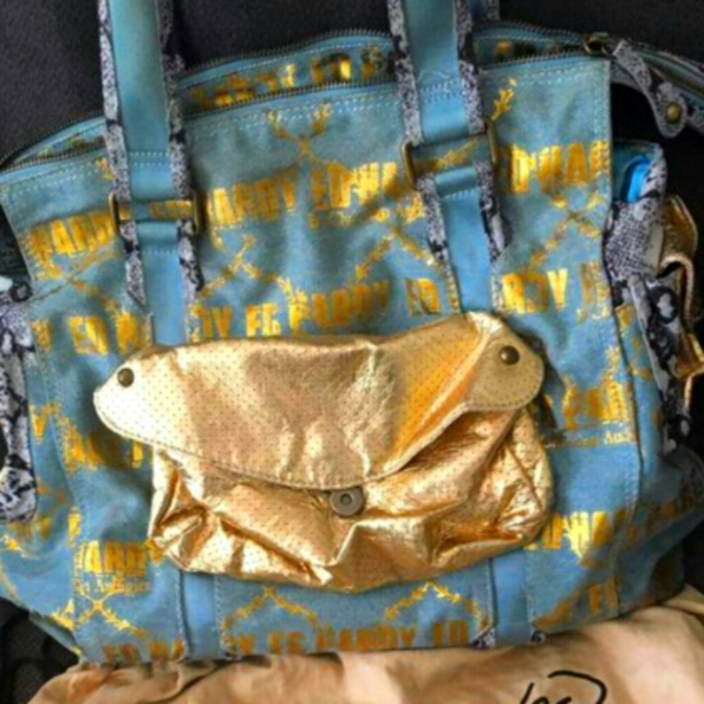Ed hardy purse satchel